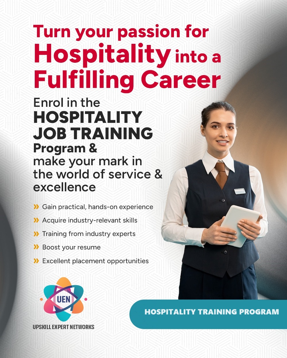 HOSPITALITY TRAINING PROGRAM   Hospitality1 